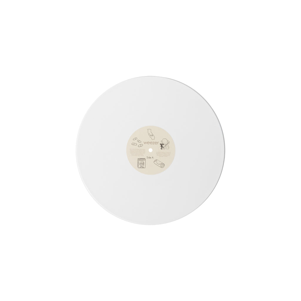 Weezer Coloring Book Box Set white disc