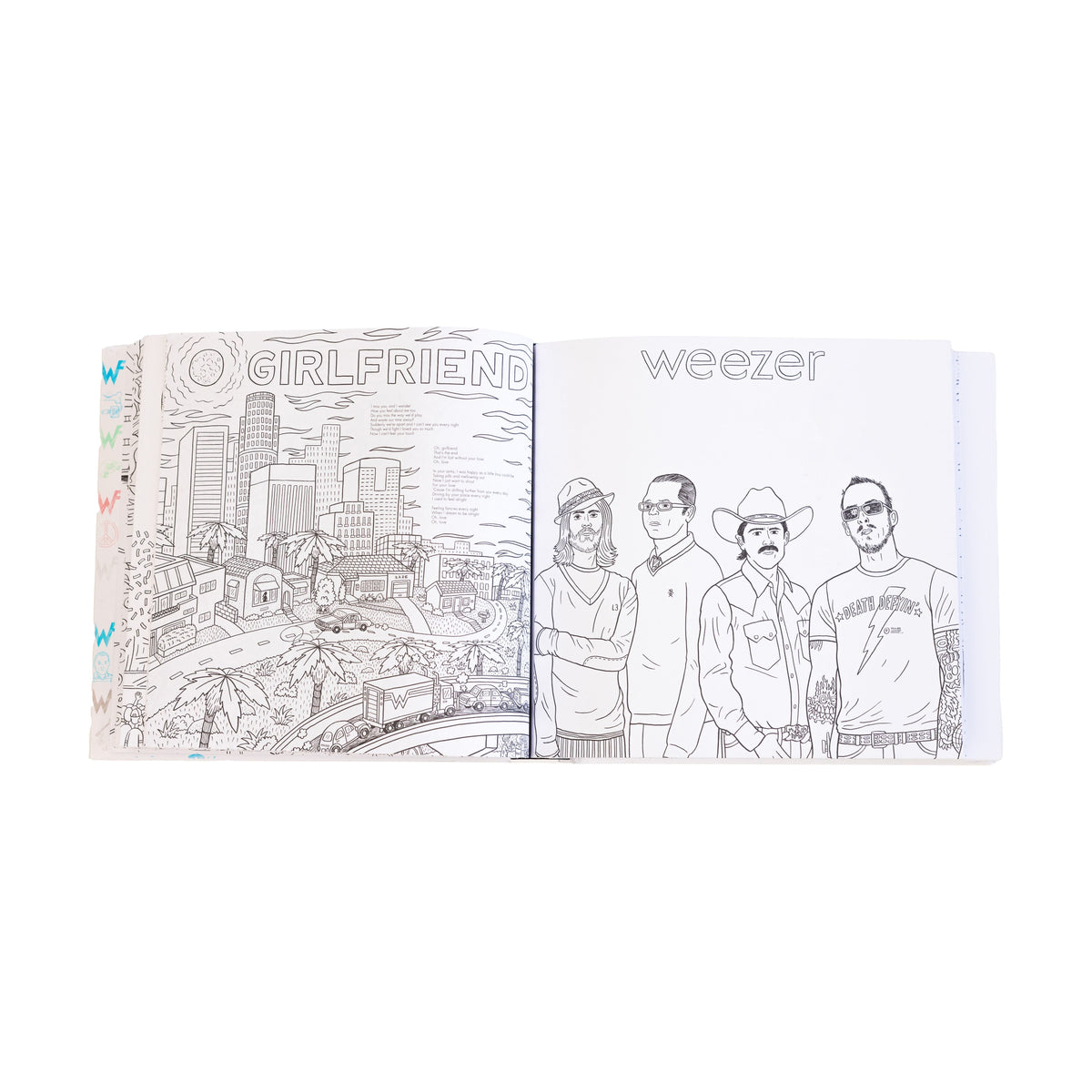Weezer Coloring Book Box Set coloring pages 1
