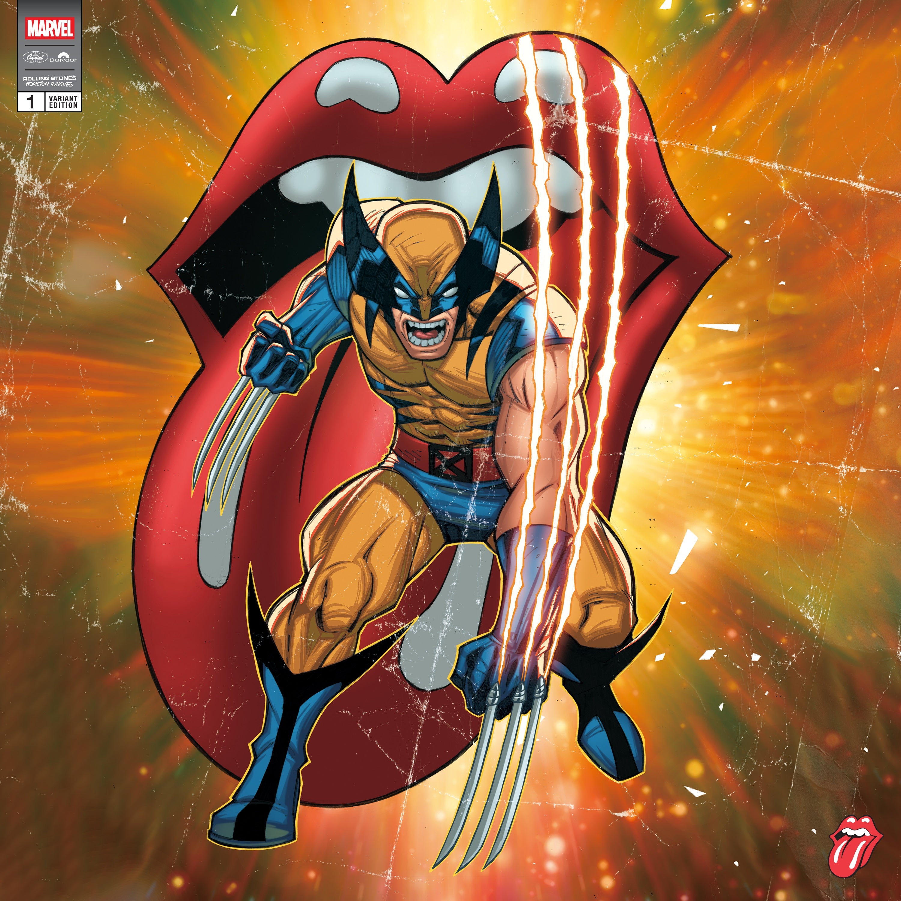 The Rolling Stones - Foreign Tongues - Wolverine cover