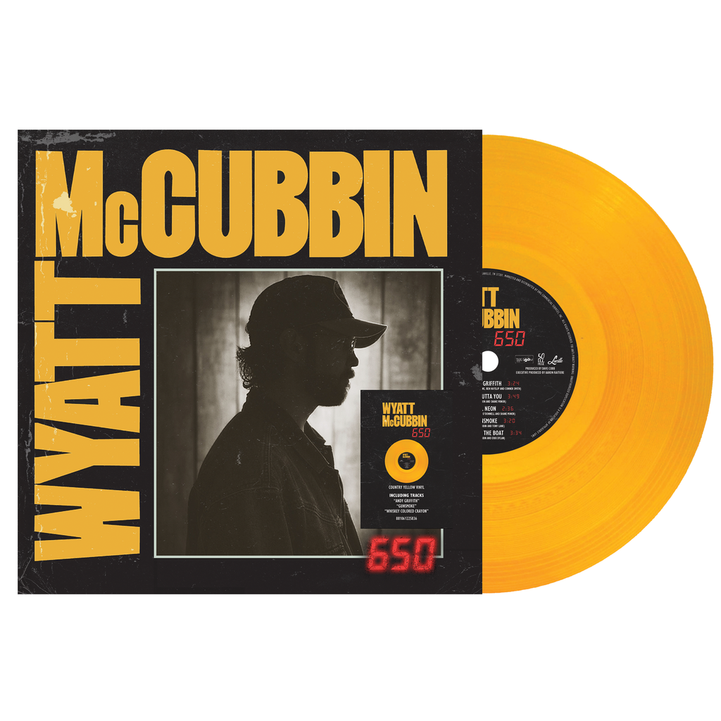 Wyatt McCubbin - 650 Country Yellow vinyl packshot