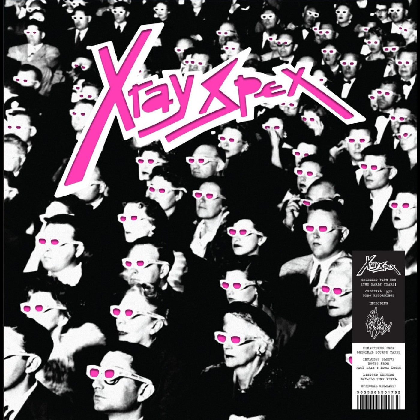 X-Ray Spex - Obsessed With You (The Early Years) - LP vinyl album cover