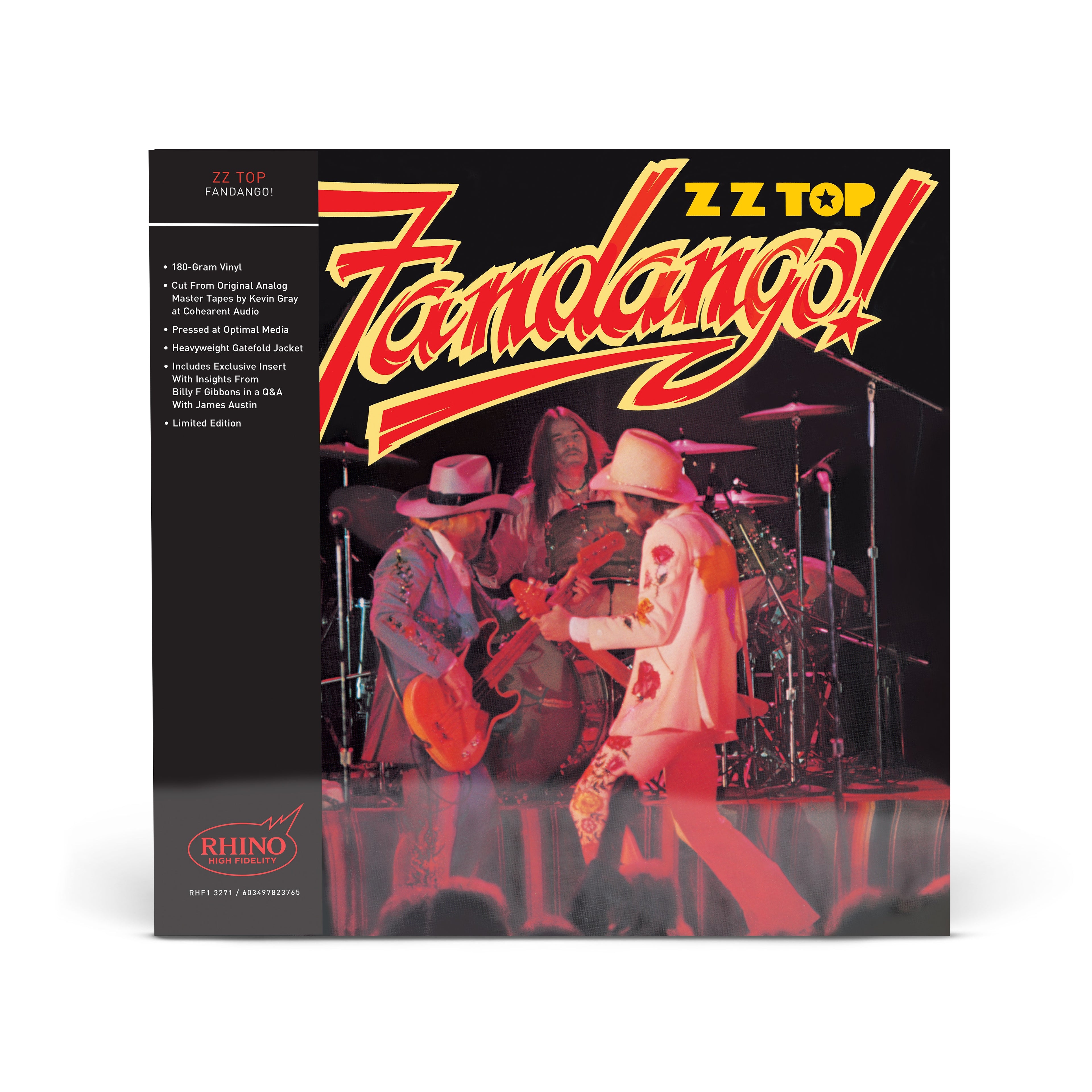 ZZ Top - Fandango! - Rhino Hi-Fi LP