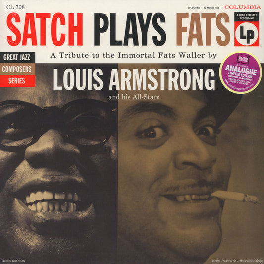 Louis Armstrong - Satch Plays Fats - Pure Pleasure LP