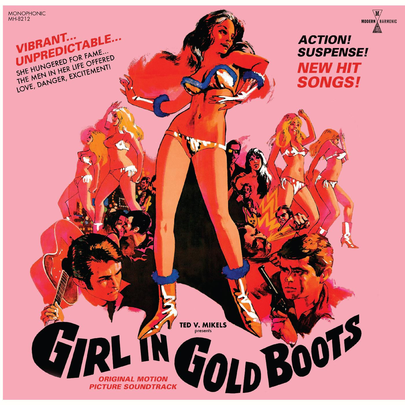 Girl In Gold Boots – Originaler Film-Soundtrack – LP