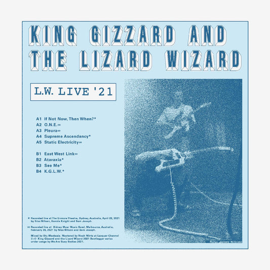 King Gizzard and the Lizard Wizard - L.w. Live In Australia  - LP