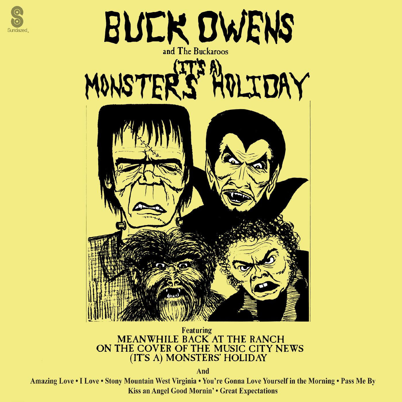 Buck Owens and His Buckaroos - (It's A) Monsters' Holiday - LP