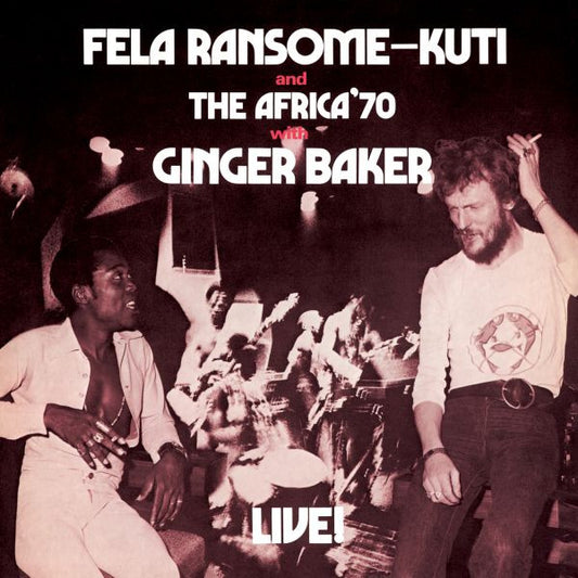 Fela Kuti - Fela Live With Ginger Baker - LP