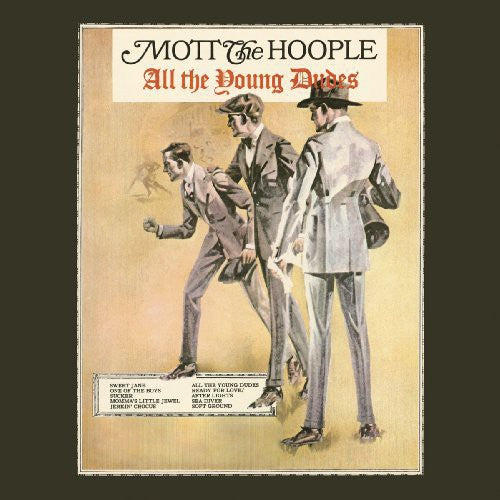 Mott the Hoople - All the Young Dudes - Música en vinilo LP 