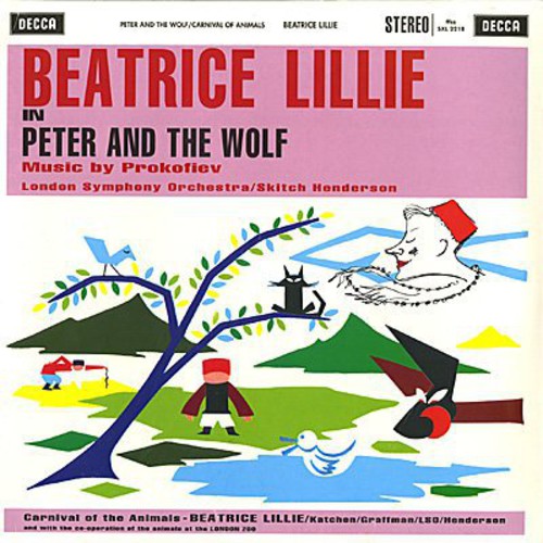 Beatrice Lillie – Prokofjew / Saint-Saëns – Peter und der Wolf / Karneval der Tiere – Speakers Corner LP