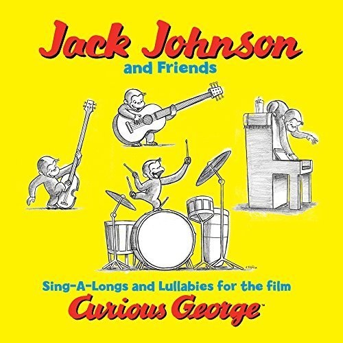 Curious George (Sing-a-Long Songs and Lullabies for the Film) - Jack Johnson & Friends - LP