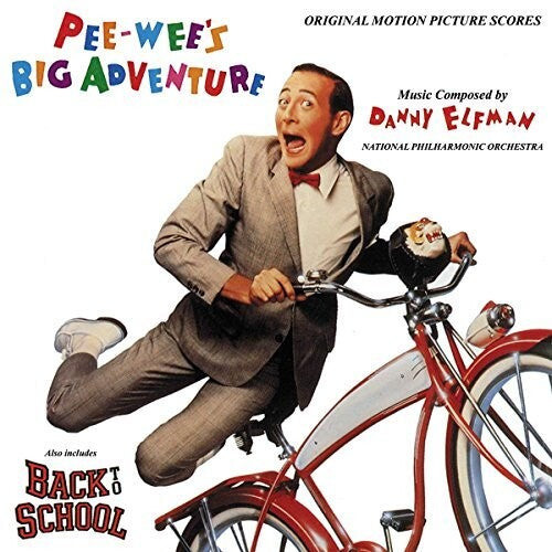 Pee-wee's Big Adventure / Back to School - LP de bandas sonoras originales de la película 
