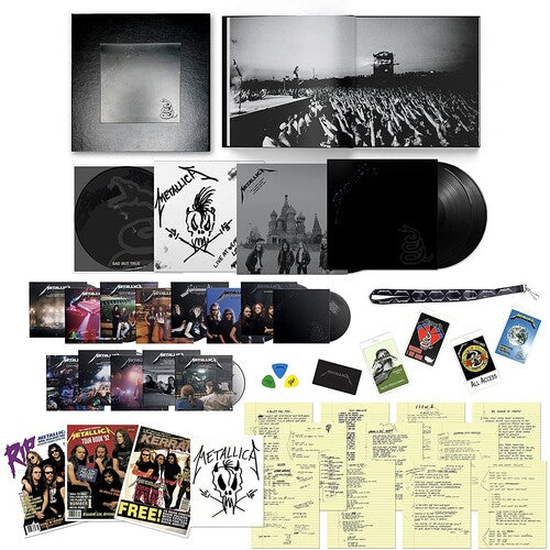 Metallica - Álbum negro - Caja de LP, CD y DVD de lujo 