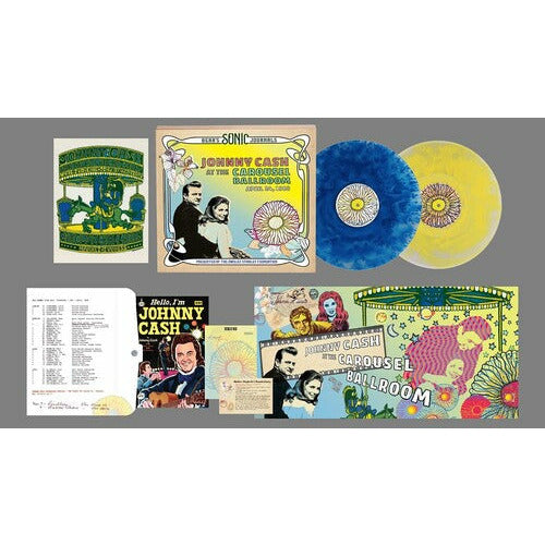 Johnny Cash - Bear's Sonic Journals: Johnny Cash, At the Carousel Ballroom, April 24 1968 - Boxed Set LP