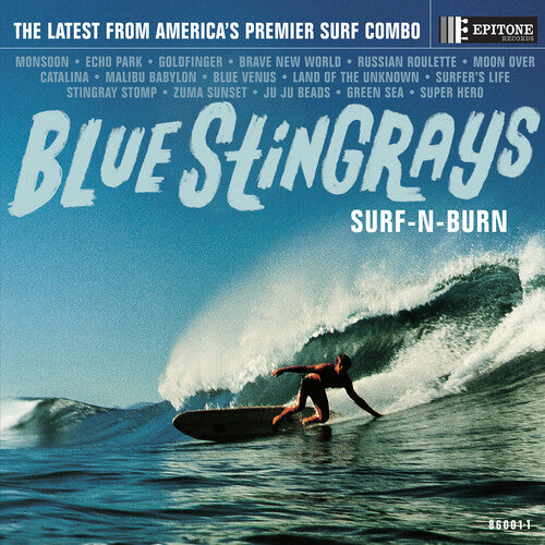 Blue Stingrays - Surf-N-Burn - LP independiente