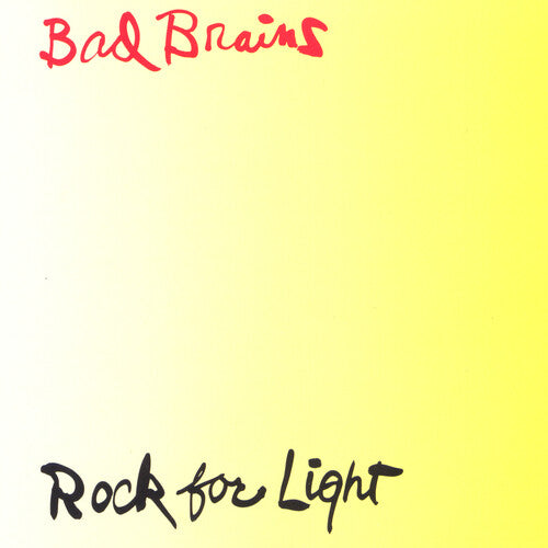 Bad Brains - Rock For Light - LP independiente 