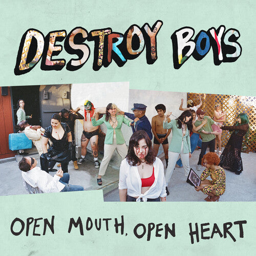 Destroy Boys - Boca abierta, corazón abierto - LP independiente 