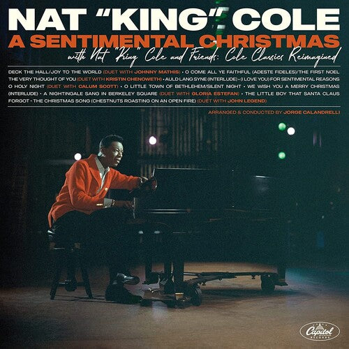 Nat King Cole – A Sentimental Christmas With Nat King Cole And Friends – LP 