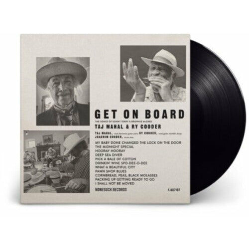 Taj Mahal &amp; Ry Cooder – Get On Board – LP