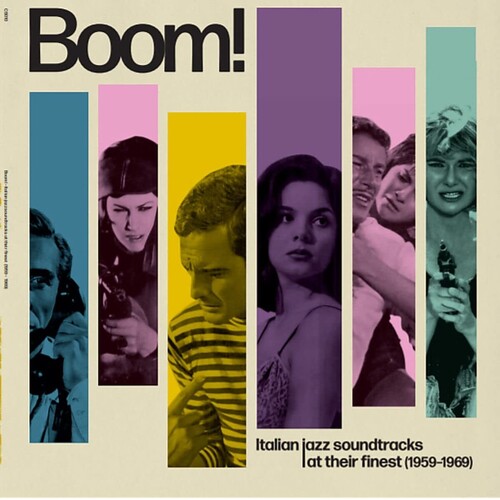 Boom! – Italienische Jazz-Soundtracks vom Feinsten (1959–1969) – LP