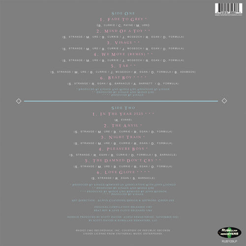 Visage – Fade To Grey: The Singles Collection – LP 