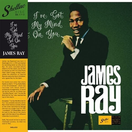 James Ray – I've Got My Mind Set On You – Import-LP