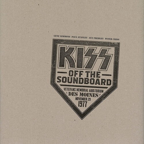 Kiss - Off The Soundboard: Live In Des Moines 1977 - LP