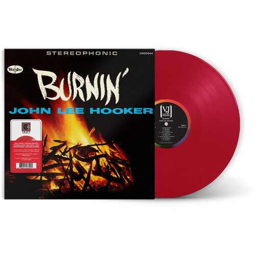 John Lee Hooker - Burnin' - LP independiente (rojo) 