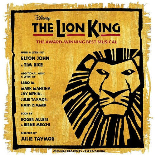 El Rey León - LP original del elenco de Broadway 