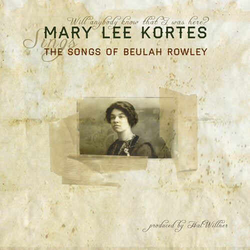 Mary Lee Kortes – The Songs Of Beulah Rowley – RSD LP