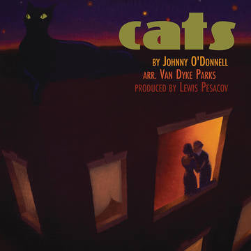 Johnny O'Donnell con Van Dyke Parks - "Cats" en blanco y negro "Funny Face" - RSD 7"