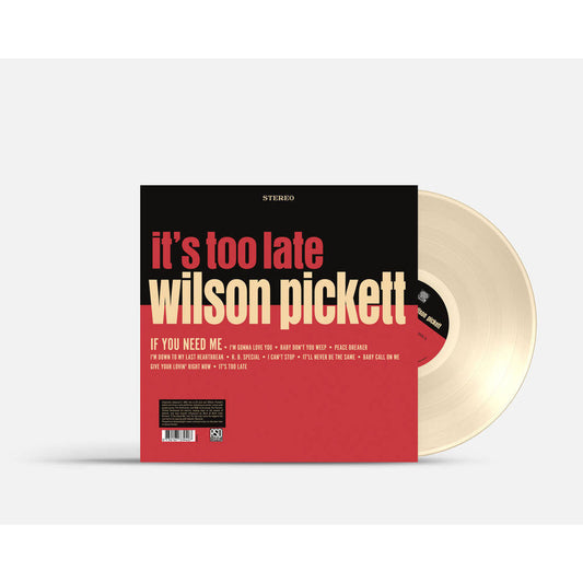 Wilson Pickett – It's Too Late – Indie-LP