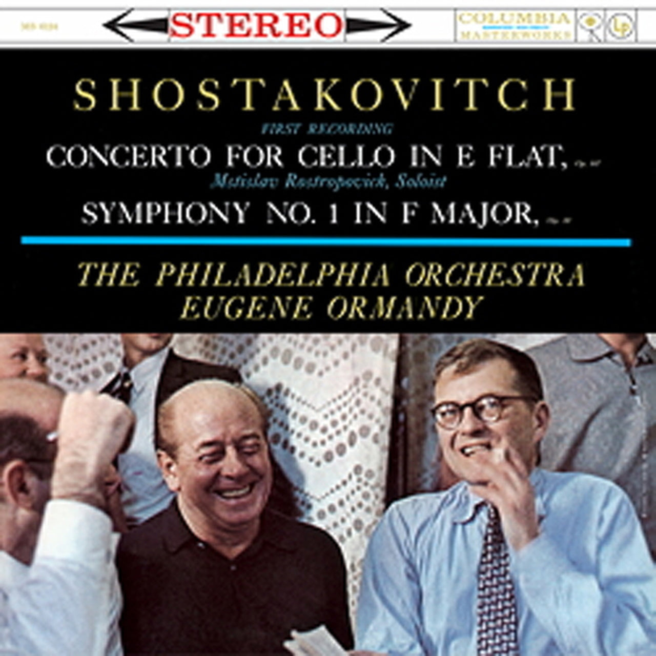 Eugene Ormandy - Shostakovitch: Concierto para violonchelo, Sym. No. 1 - Rincón de los oradores LP