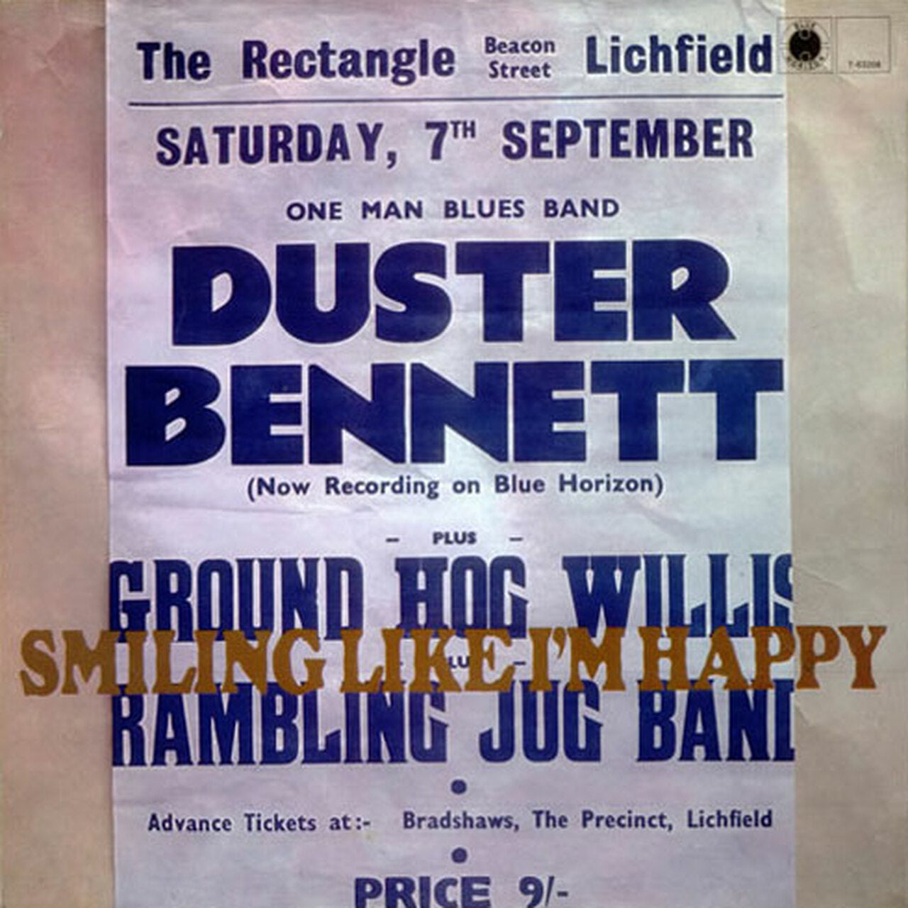 Duster Bennett – Smiling Like I'm Happy – Pure Pleasure LP