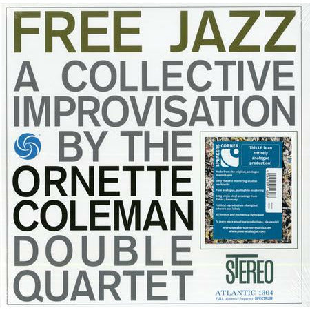 Ornette Coleman - Free Jazz - Speakers Corner LP
