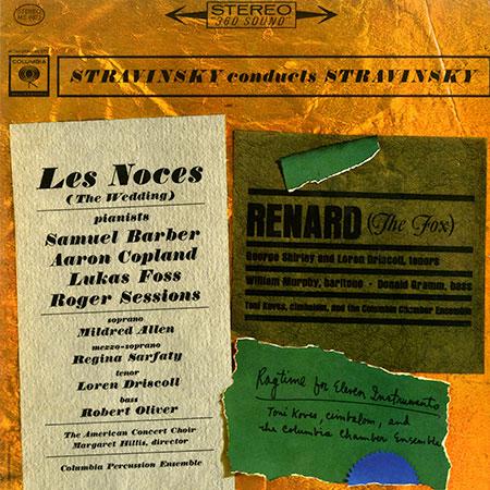 Igor Strawinsky – Strawinsky: Les Noces – Speakers Corner LP