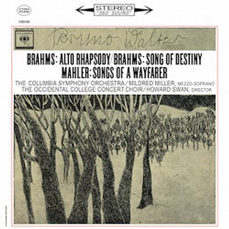 Bruno Walter - Brahms: Alto Rhapsody, Song Of Destiny, Mahler: Songs Of A Wayfarer - Speakers Corner LP