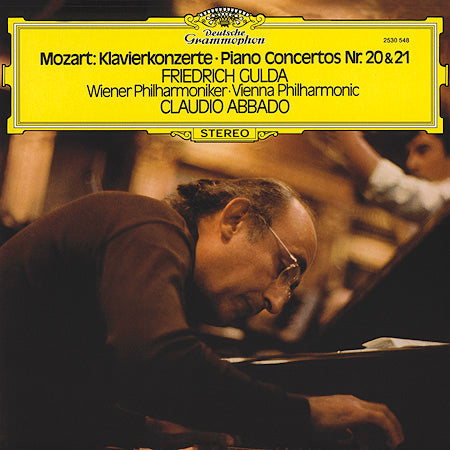 Claudio Abbado - Mozart: Piano Concertos Nos. 20 & 21/ Friedrich Gulda, pianist - Speaker Corner LP