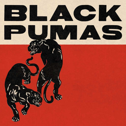 Black Pumas - Black Pumas - Gold, Red & Black LP