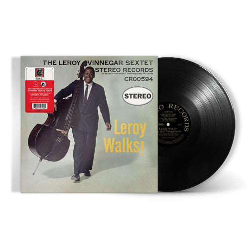 The Leroy Vinnegar Sextet - Leroy Walks! - Contemporary LP