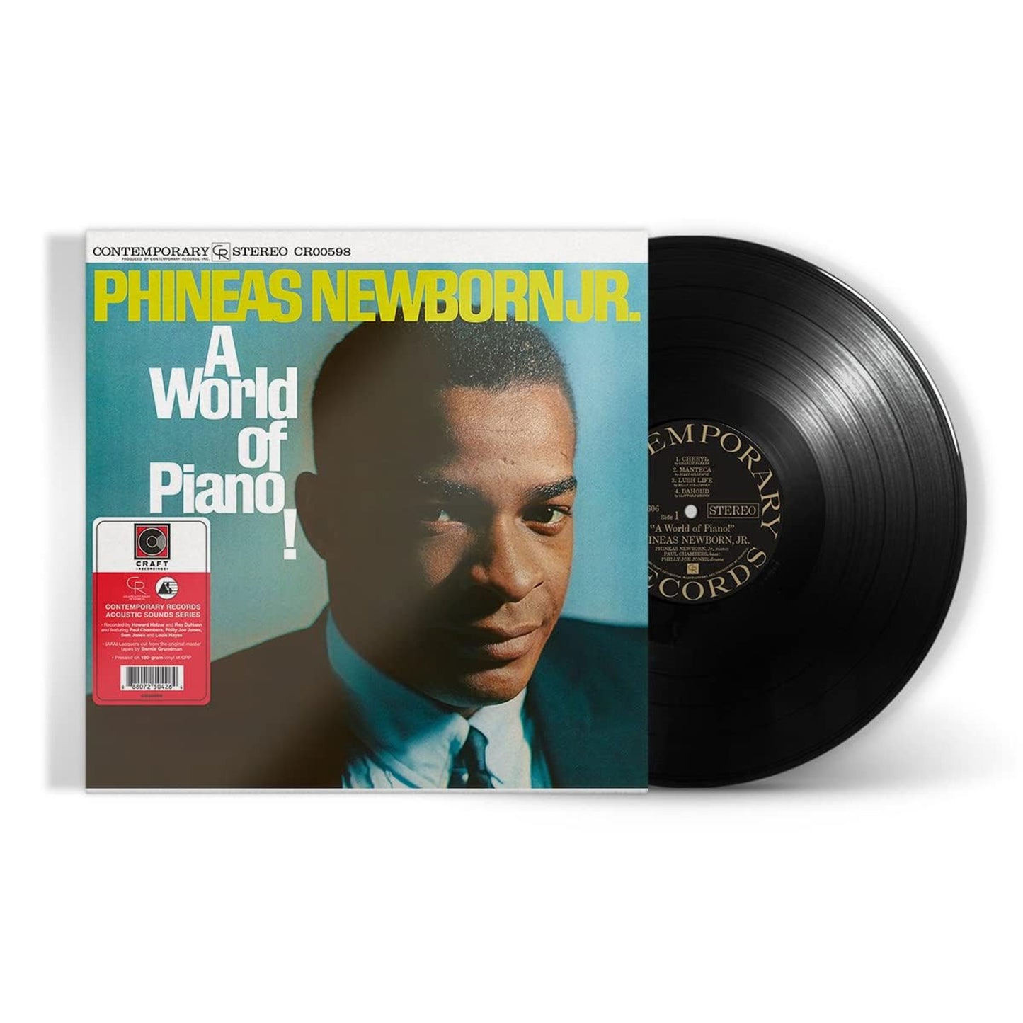 Phineas Newborn Jr. - A World of Piano! - Contemporary LP - The 'In' Groove
