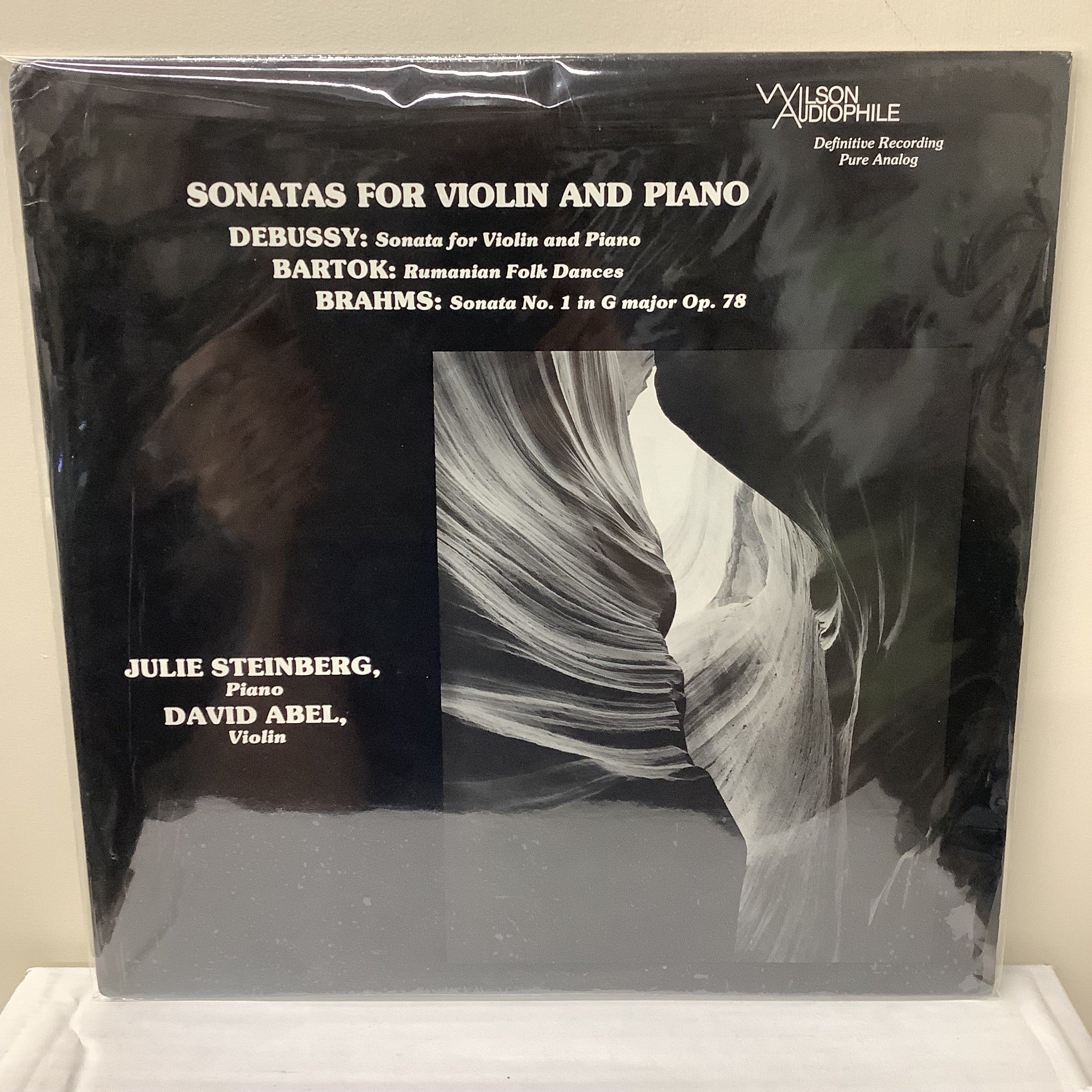 Julie Steinberg/David Abel - Sonatas for Violin and Piano - Wilson Audiophile LP