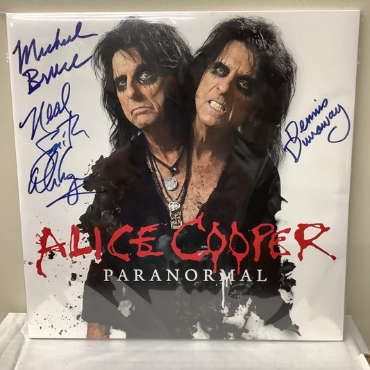 Alice Cooper- Paranormal - Autographed LP