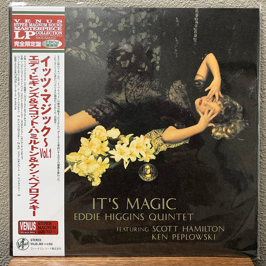 Eddie Higgins &amp; Scott Hamilton &amp; Ken Peplowski - It's Magic - LP de importación japonesa