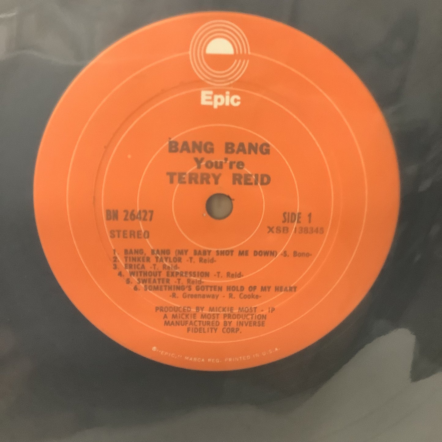 Terry Reid - Bang, Bang You're Terry Reid - LP