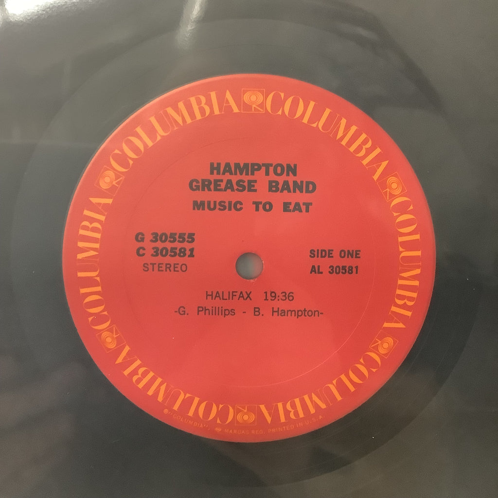 Hampton Grease Band - Música para comer - LP