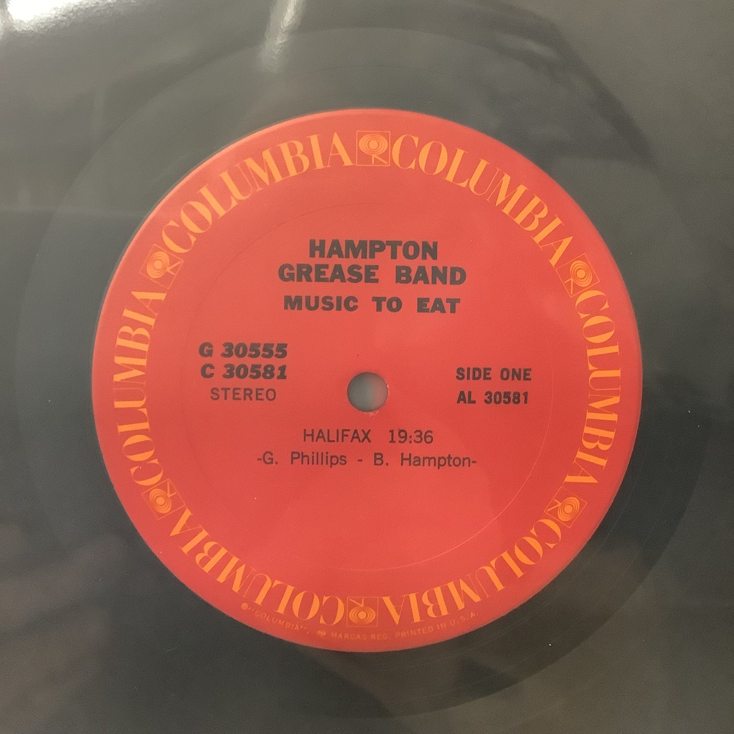 Hampton Grease Band Music to Eat LP The 'In' Groove