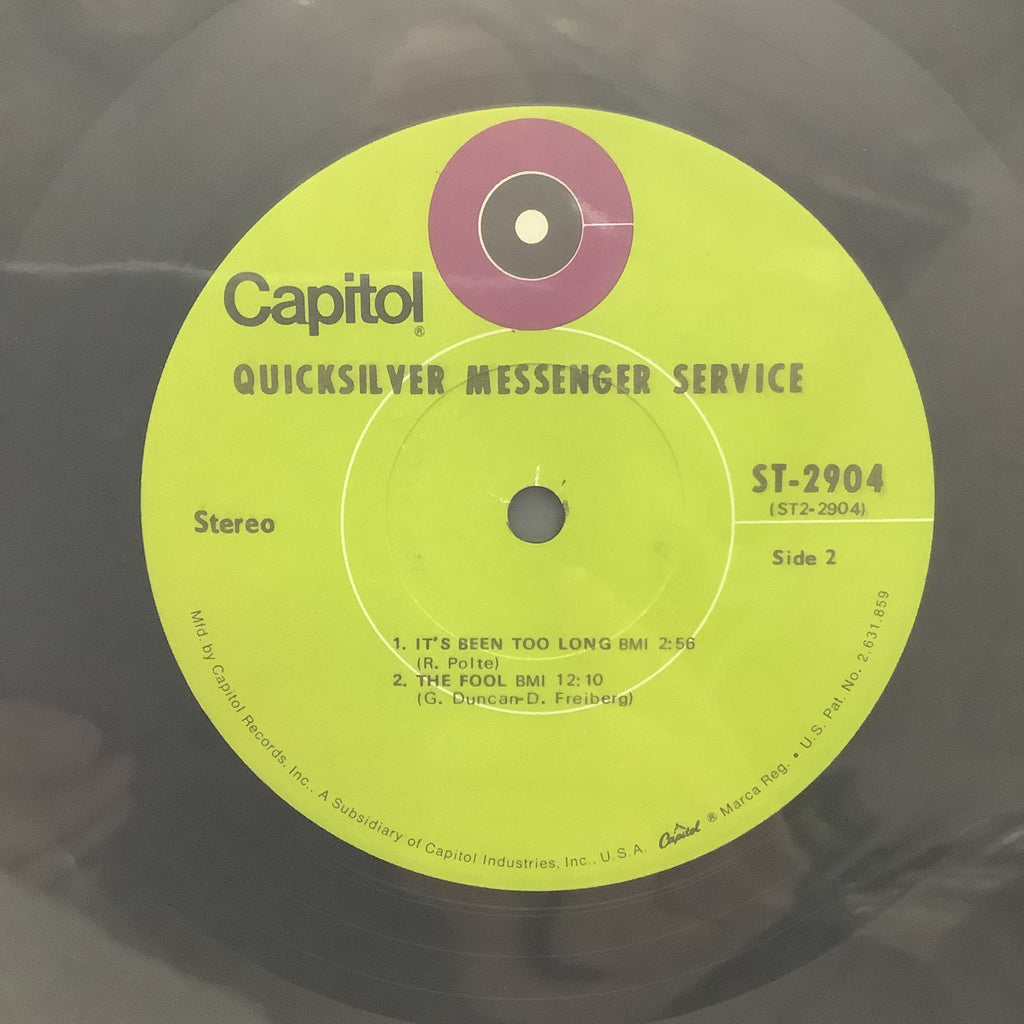 Quicksilver Messenger Service – selbstbetitelt – LP
