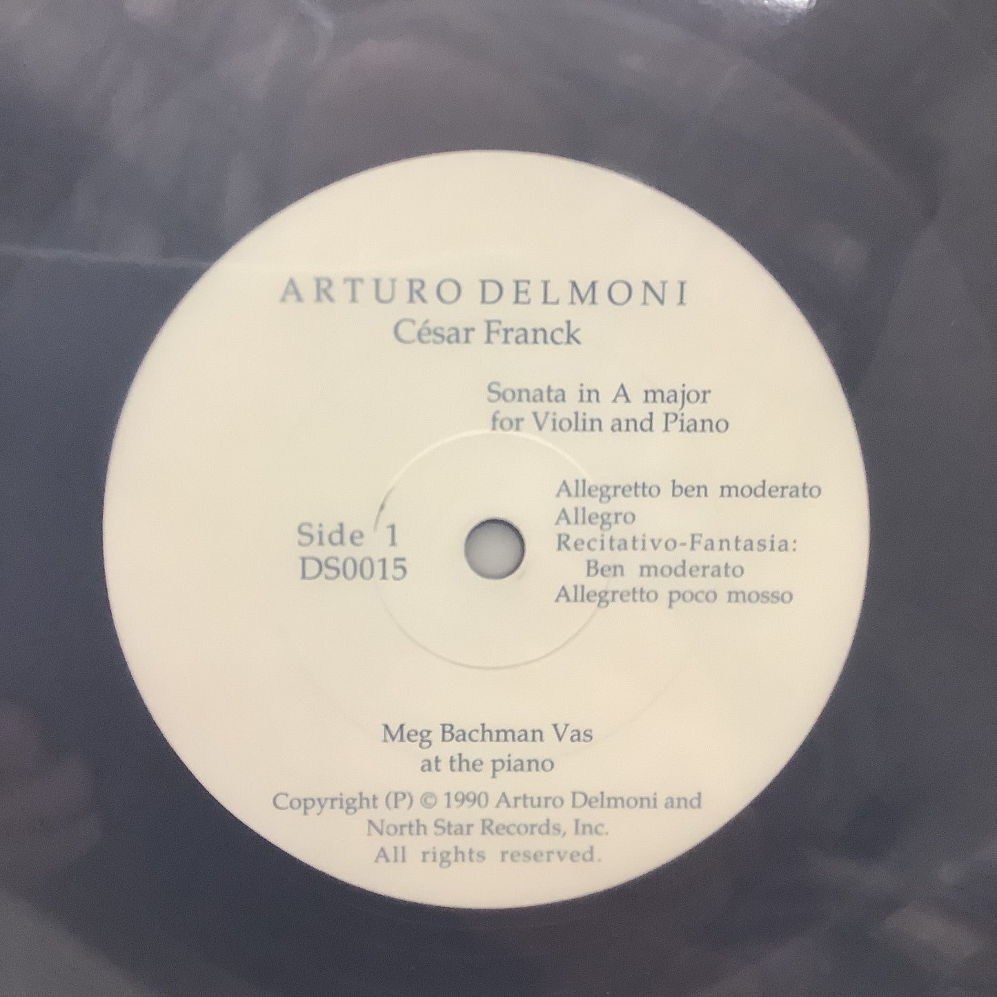 Arturo Delmoni - Sonatas of Franck and Faure - LP