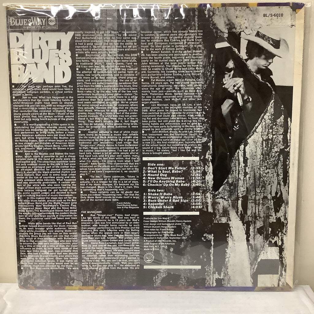 Dirty Blues Band - Dirty Blues Band - LP