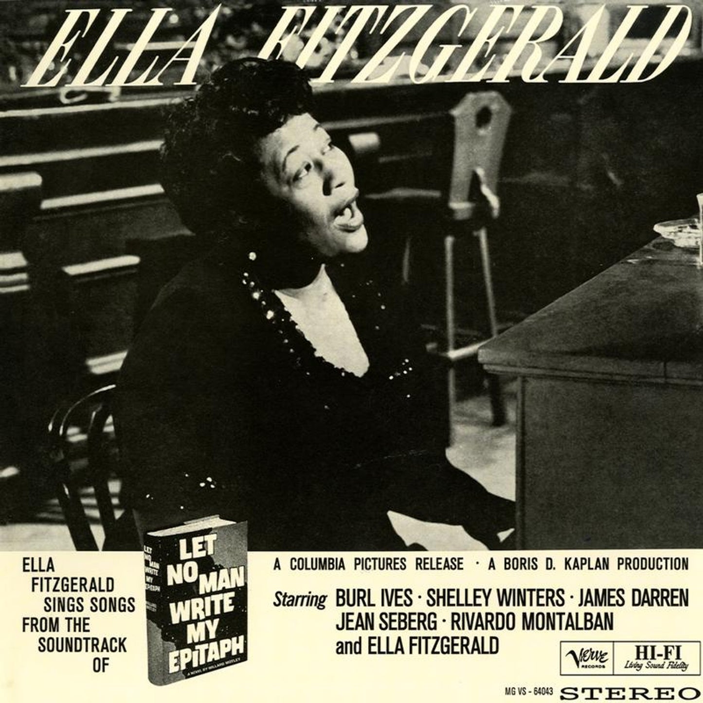 Ella Fitzgerald - Let No Man Write My Epitaph - Verve Series LP